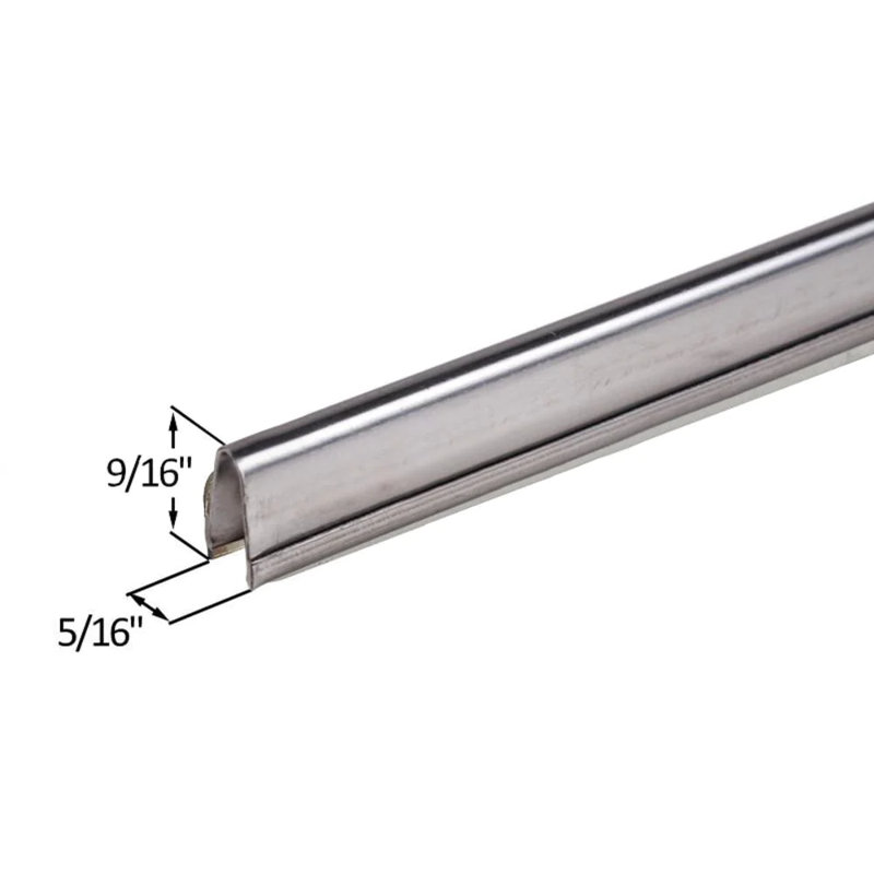 G.A.S. Hardware Still Track Cover for Sliding Patio Glass Screen Door Sliding Door Screen